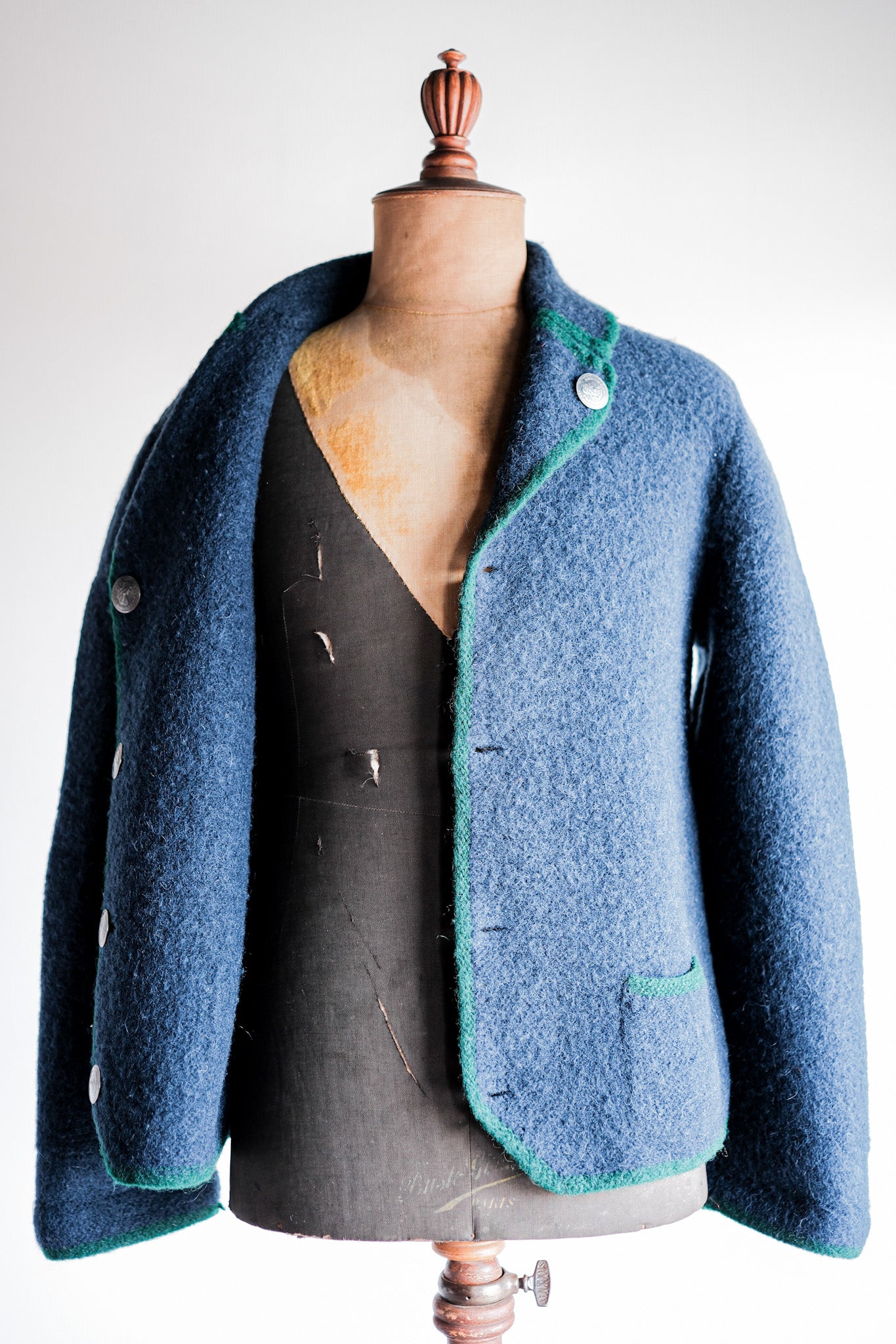 80's】HOFER Tyrolean Wool Jacket
