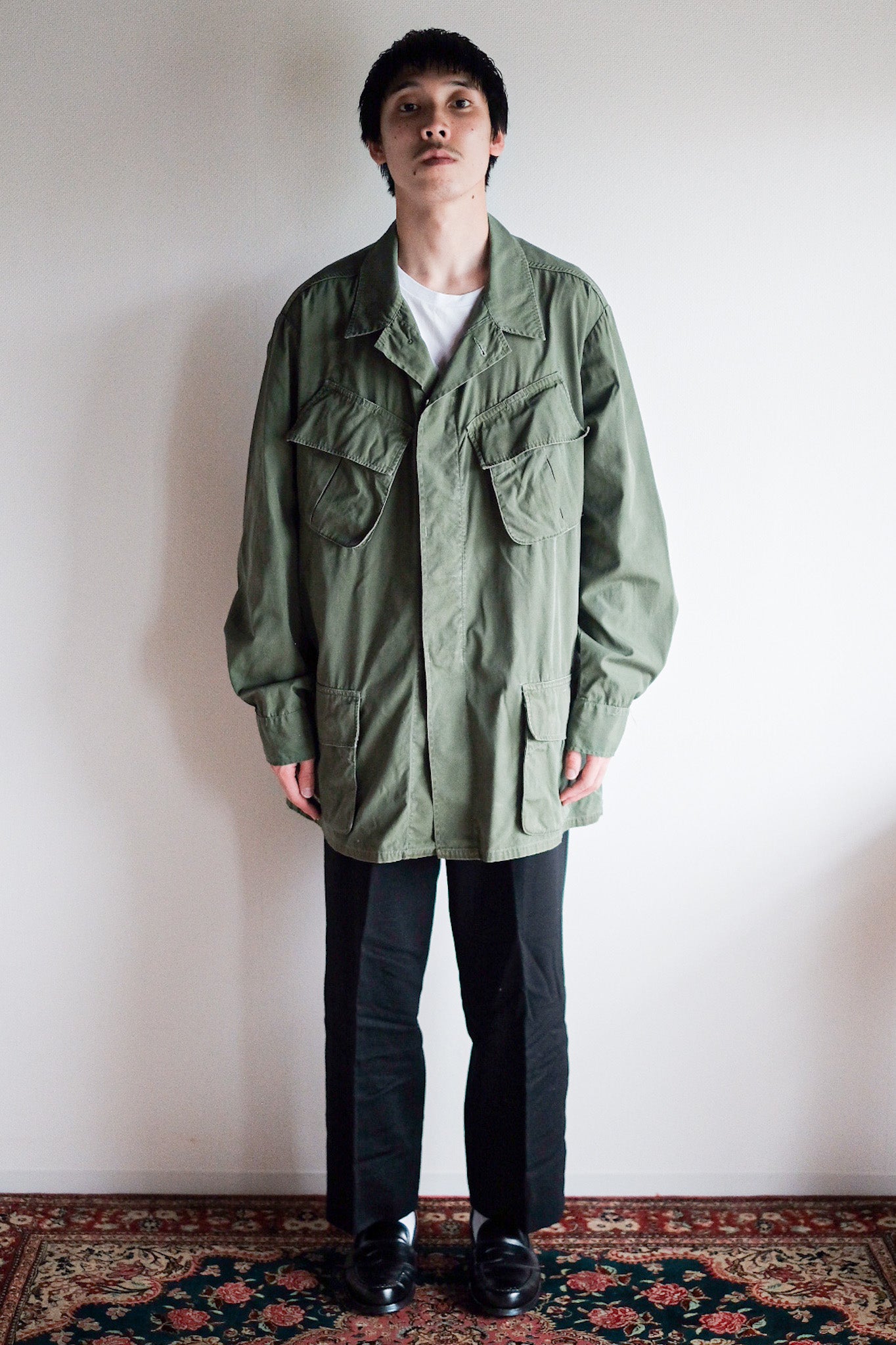 60's】US Army Jungle Fatigue Jacket 