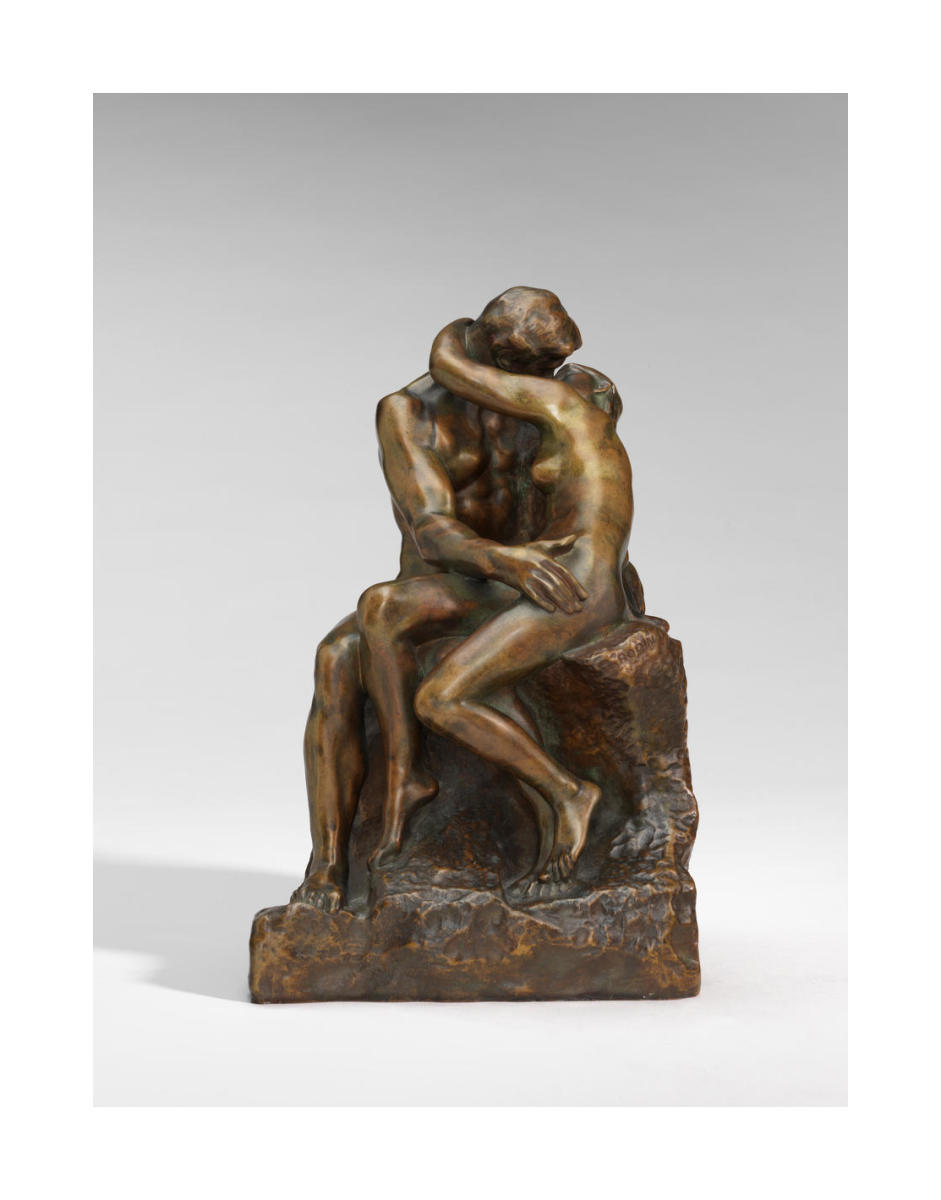 The Kiss (Le Baiser), 1880-1887 by Auguste Rodin - Paper Print