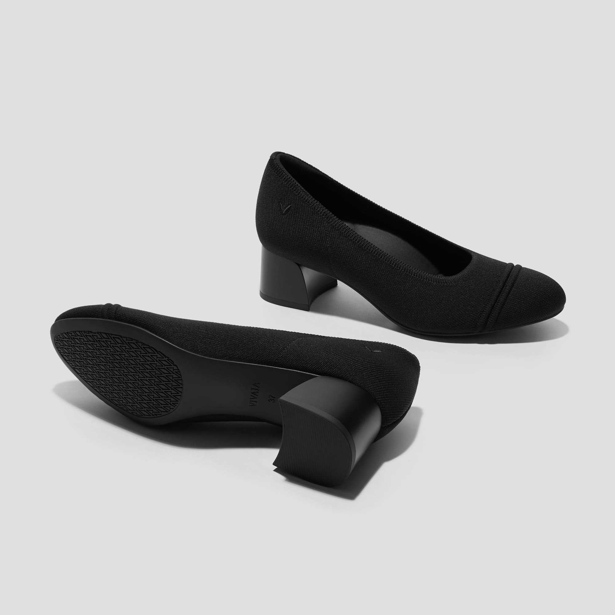 Julie Arch Pro] ラウンドトゥ チャンキーヒール パンプス – VIVAIA JAPAN