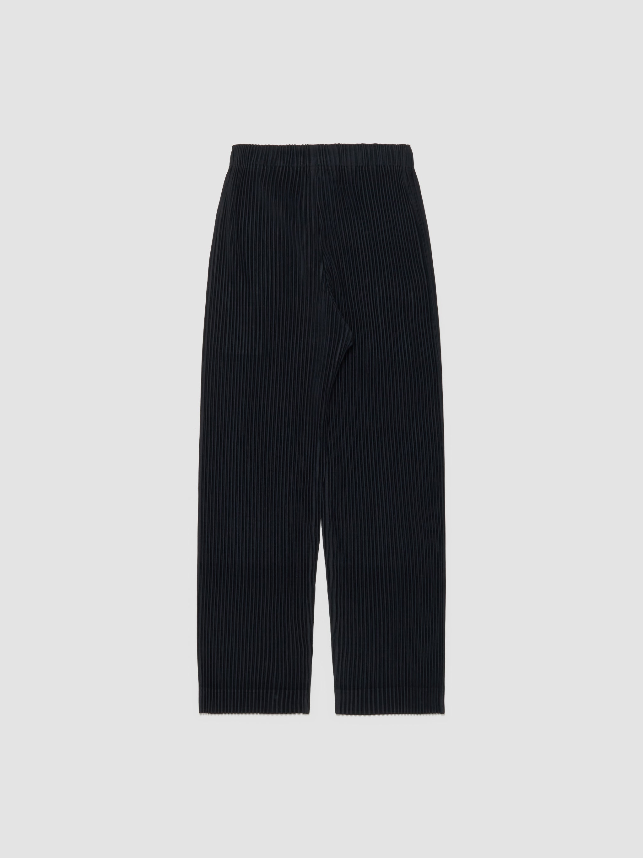 HOMME PLISSÉ Issey Miyake - Pleated Basic Trousers in Black