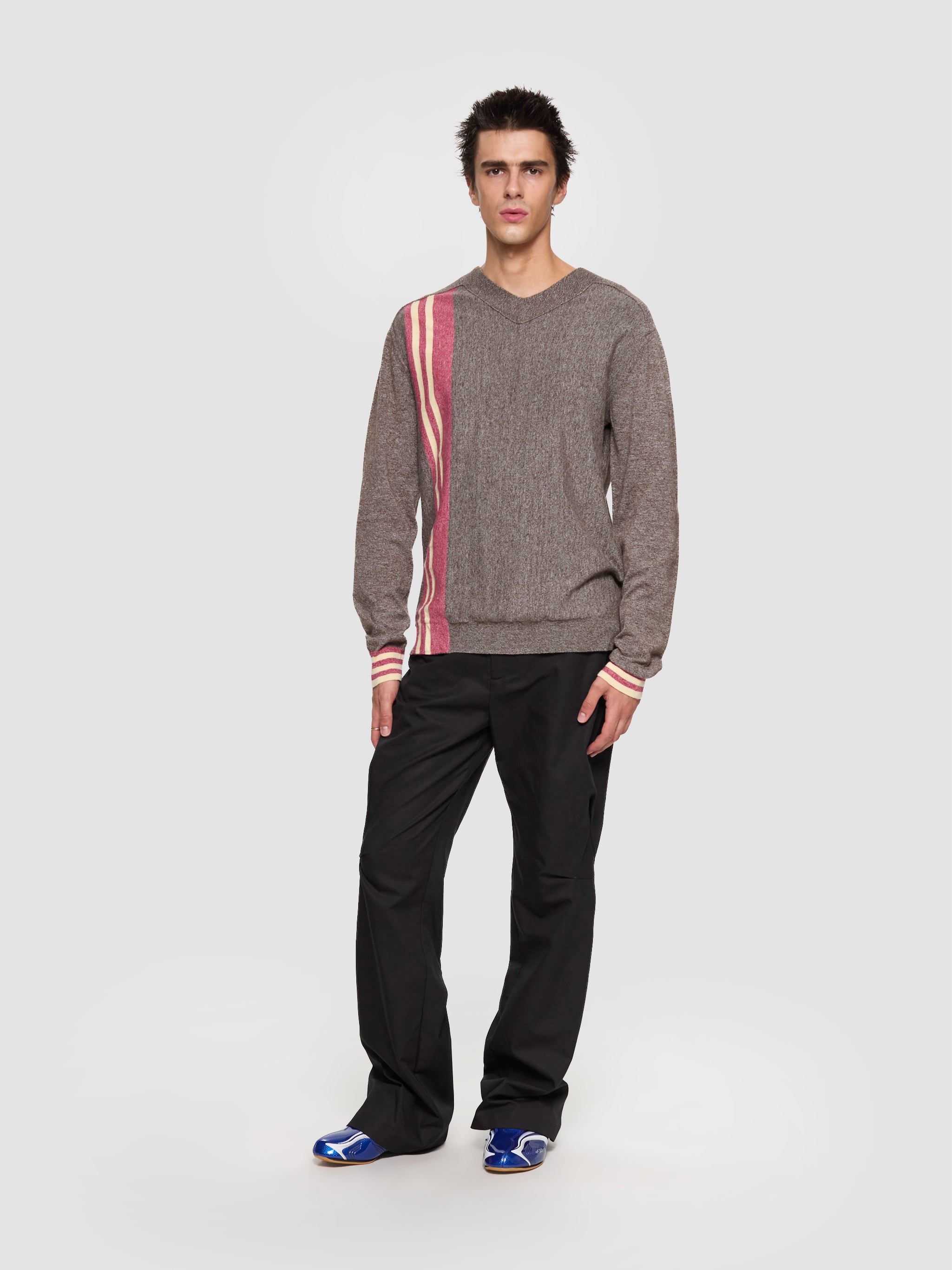 KIKO KOSTADINOV - Alec K-Dart Trousers in Black Sable - KKSS25T05