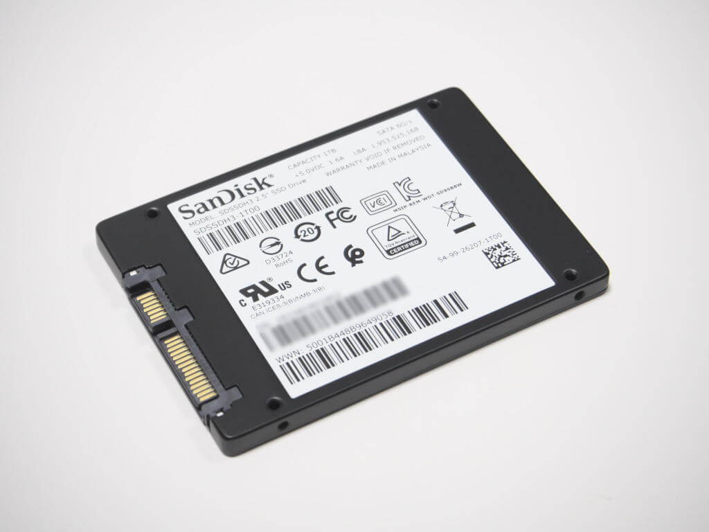 SSD】1TBのSDSSDH3-1T00-J25 レビュー【Ultra 3D SSD】 - Raison Detre
