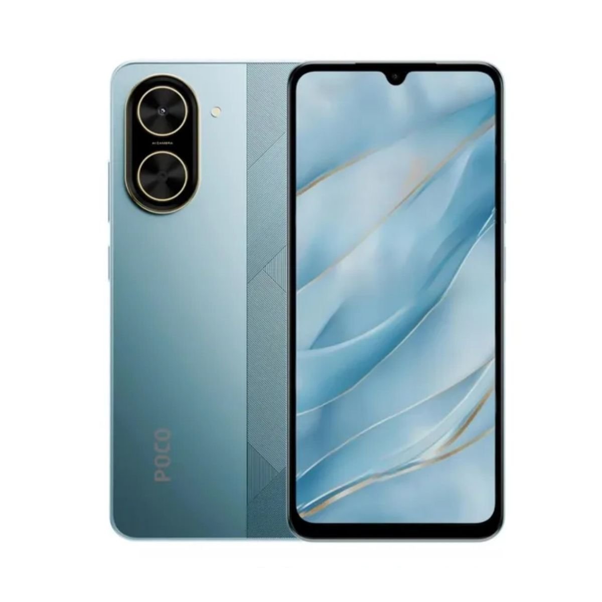 Celular Poco C71 128GB 4GB Ram Azul - Ótimo Custo Benefício