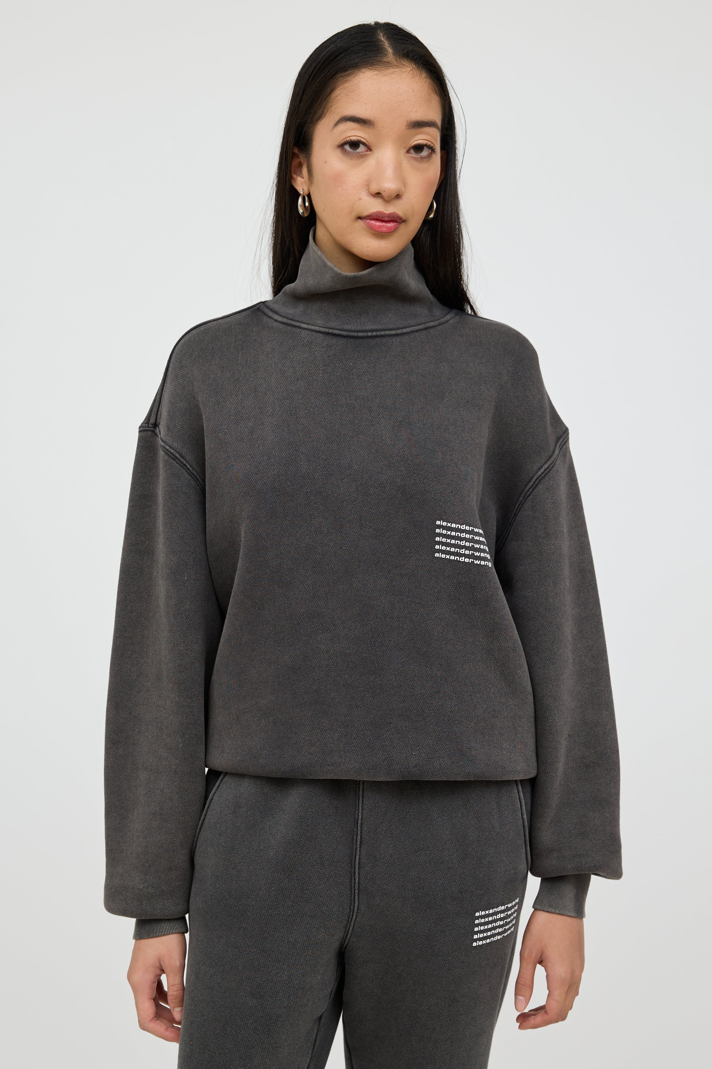 Alexander Wang // Grey Logo Lounge Set – VSP Consignment