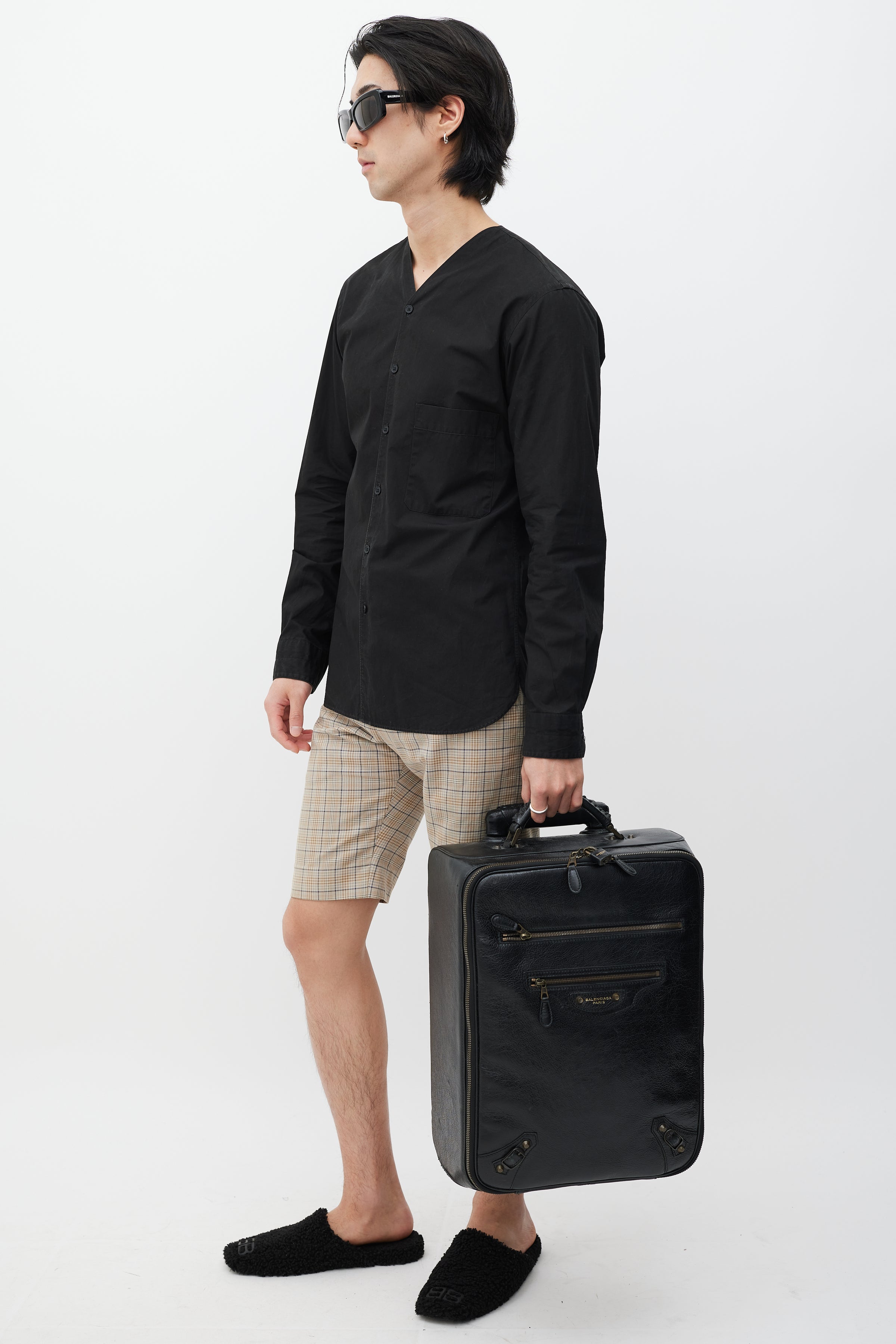 Balenciaga // Leather City Suitcase – VSP Consignment