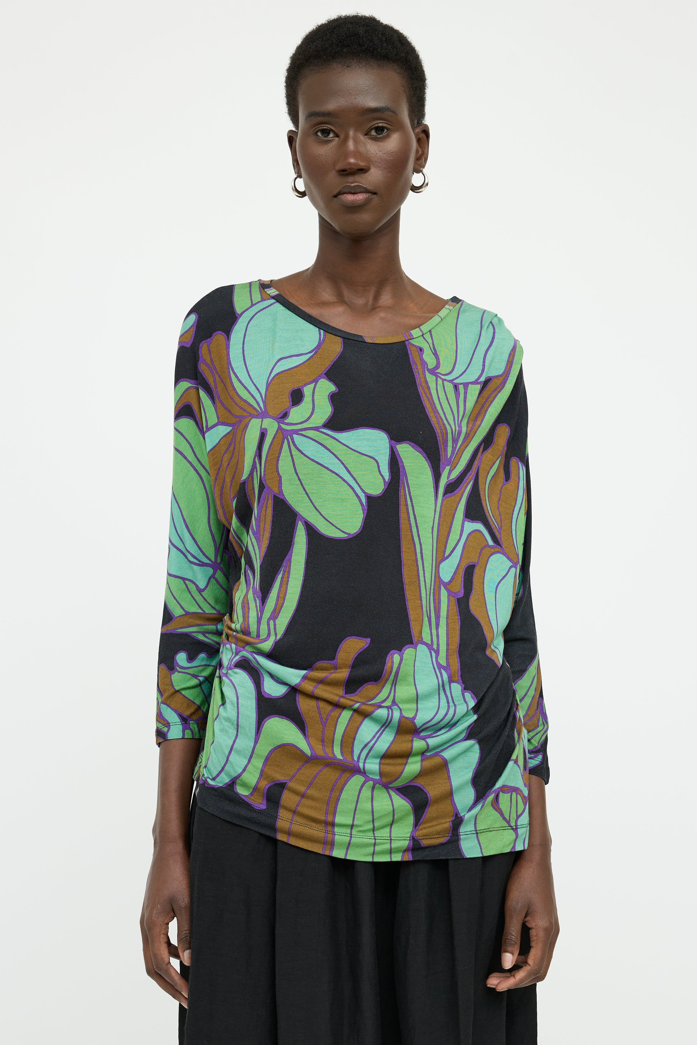 Dries Van Noten // Floral Print Top – VSP Consignment