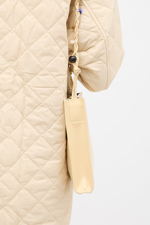 Jil Sander // Leather Beaded Tangle Crossbody Bag – VSP Consignment