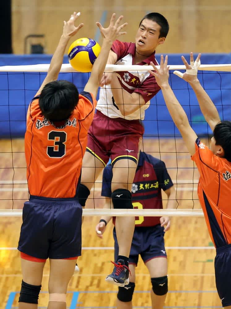 長崎・大村工 粘り強く一つ一つ 全日本バレー高校選手権 きょう開幕