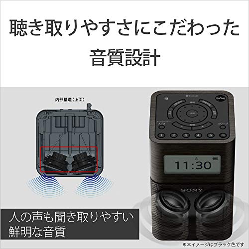SONY Home Radio SRF-V1BT FM/AM/Wide FM/Bluetooth White SRF-V1BT W