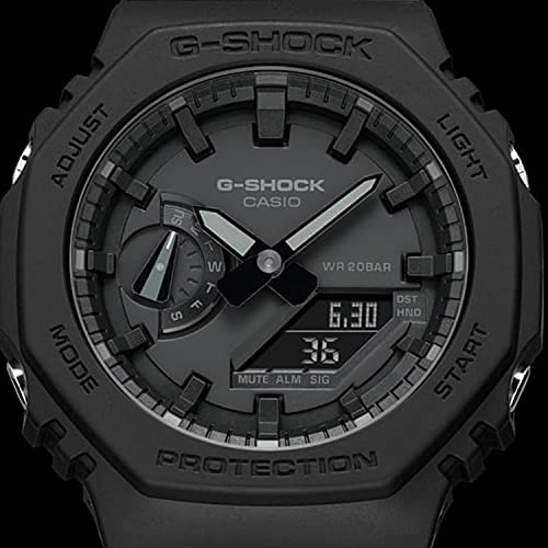CASIO OAK G-Shock GA2100-1A1 A/D Digital Carbon Resin Black Out