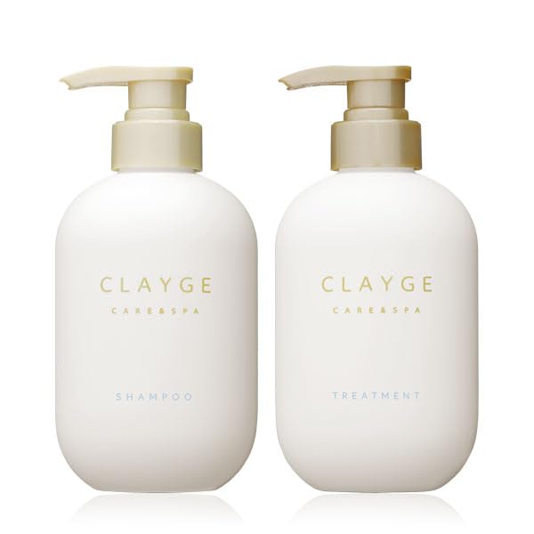 CLAYGE Shampoo & Treatment Set SR Dry and Smooth Floral & Musk