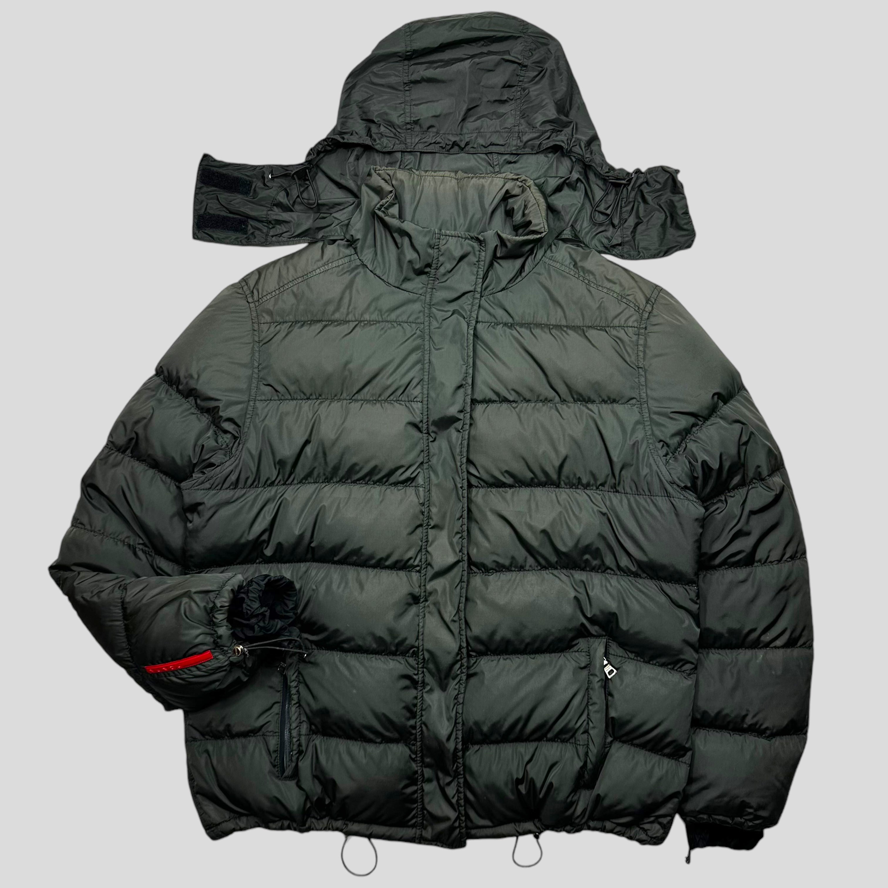 Prada Sport 00's Nylon Down Technical Toggle Puffer - IT46 (M/L