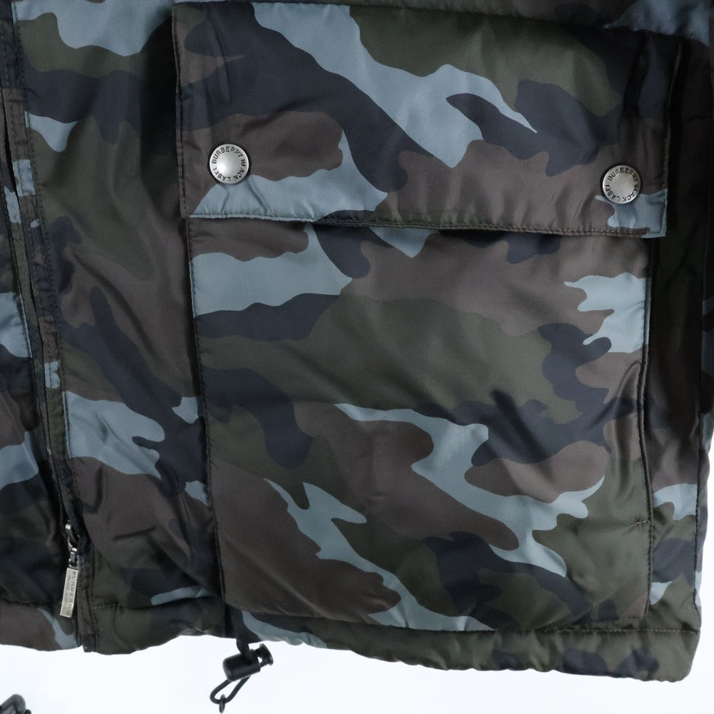 BURBERRY BLACK LABEL(バーバリー ブラックレーベル) カモフラ ジップ