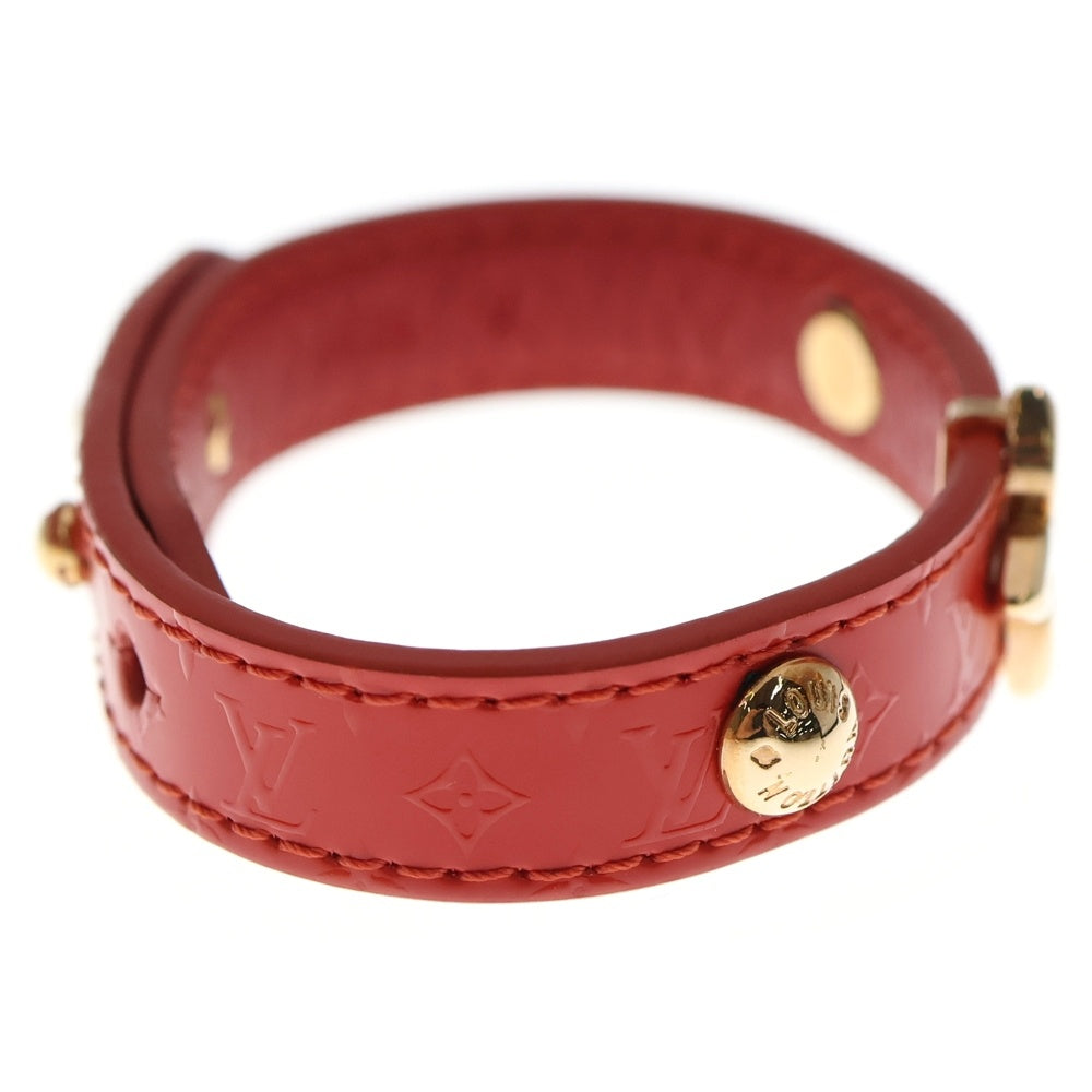 LOUIS VUITTON(ルイヴィトン) モノグラムフラワー レザー ブレスレット
