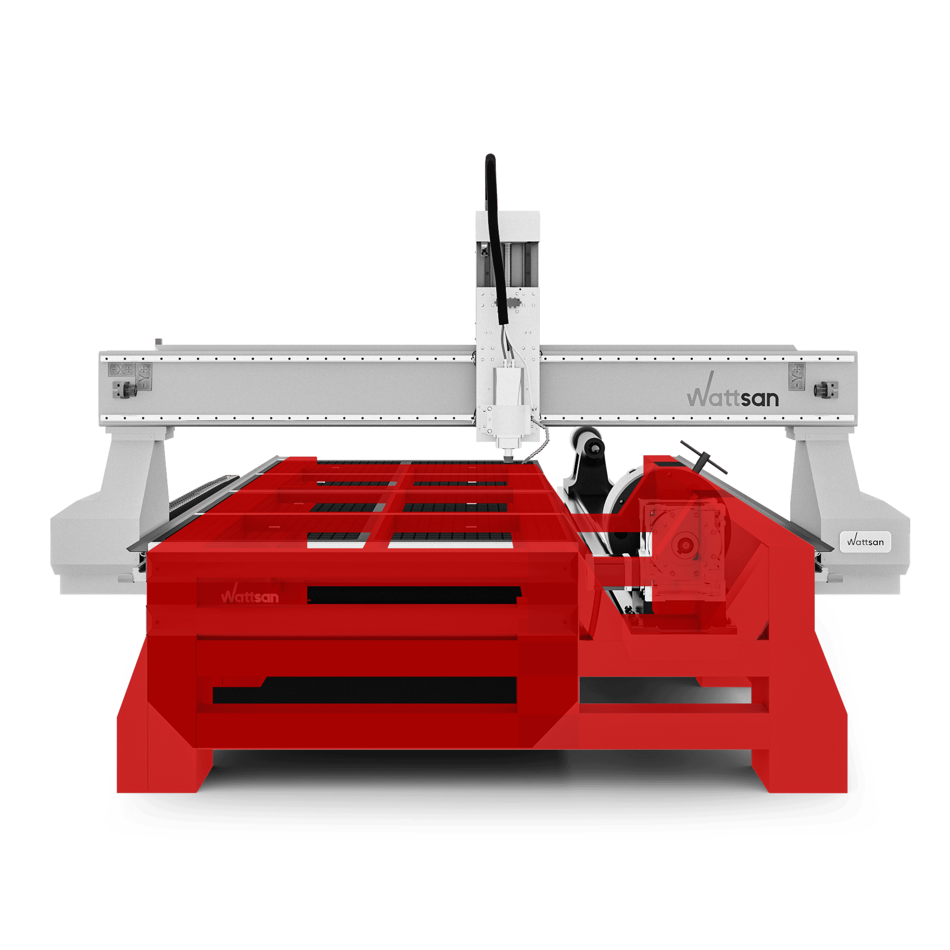4 Axis CNC Router with Rotary Device | Wattsan M1 1325 RD