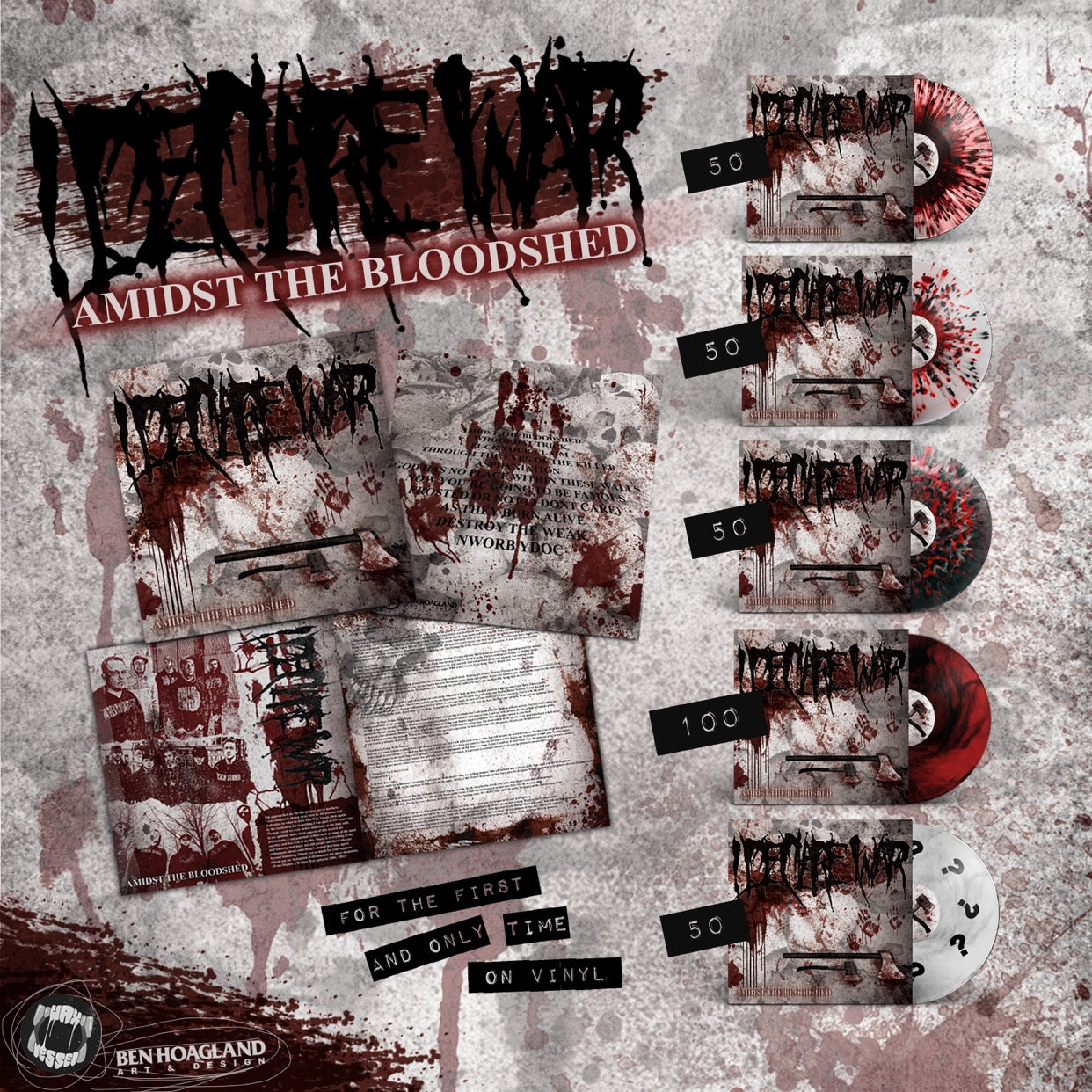 I Declare War - Amidst The Bloodshed - Wax Vessel