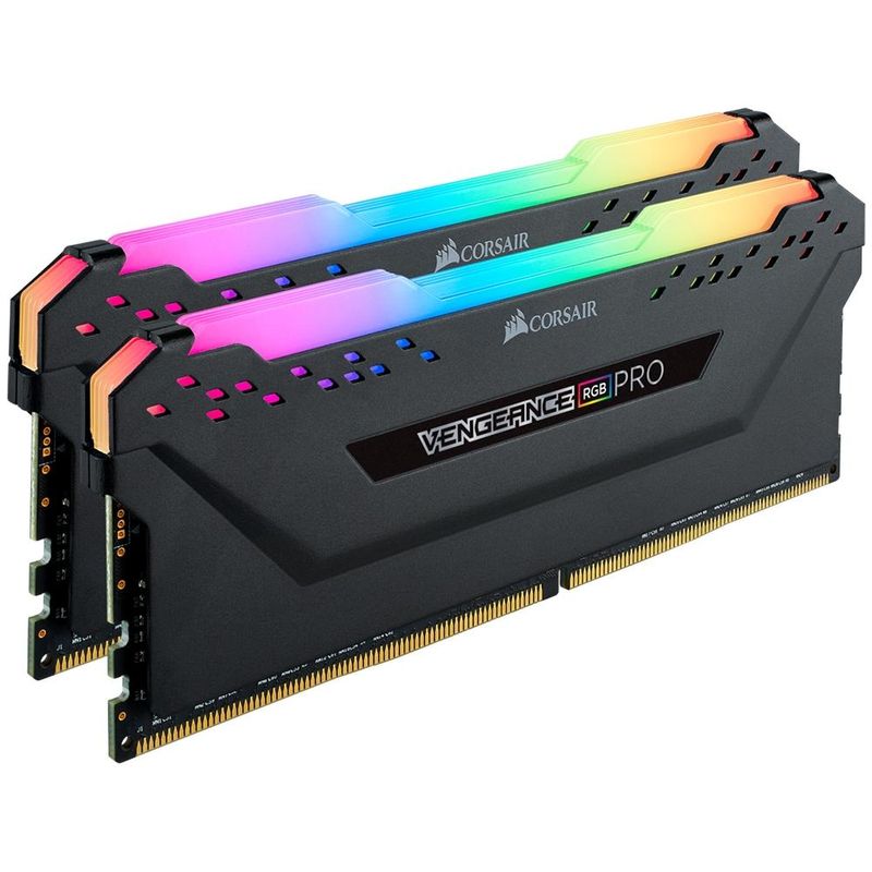 Memória DDR4 - 32GB (2x 16GB) / 3.600MHz - Corsair Vengeance RGB