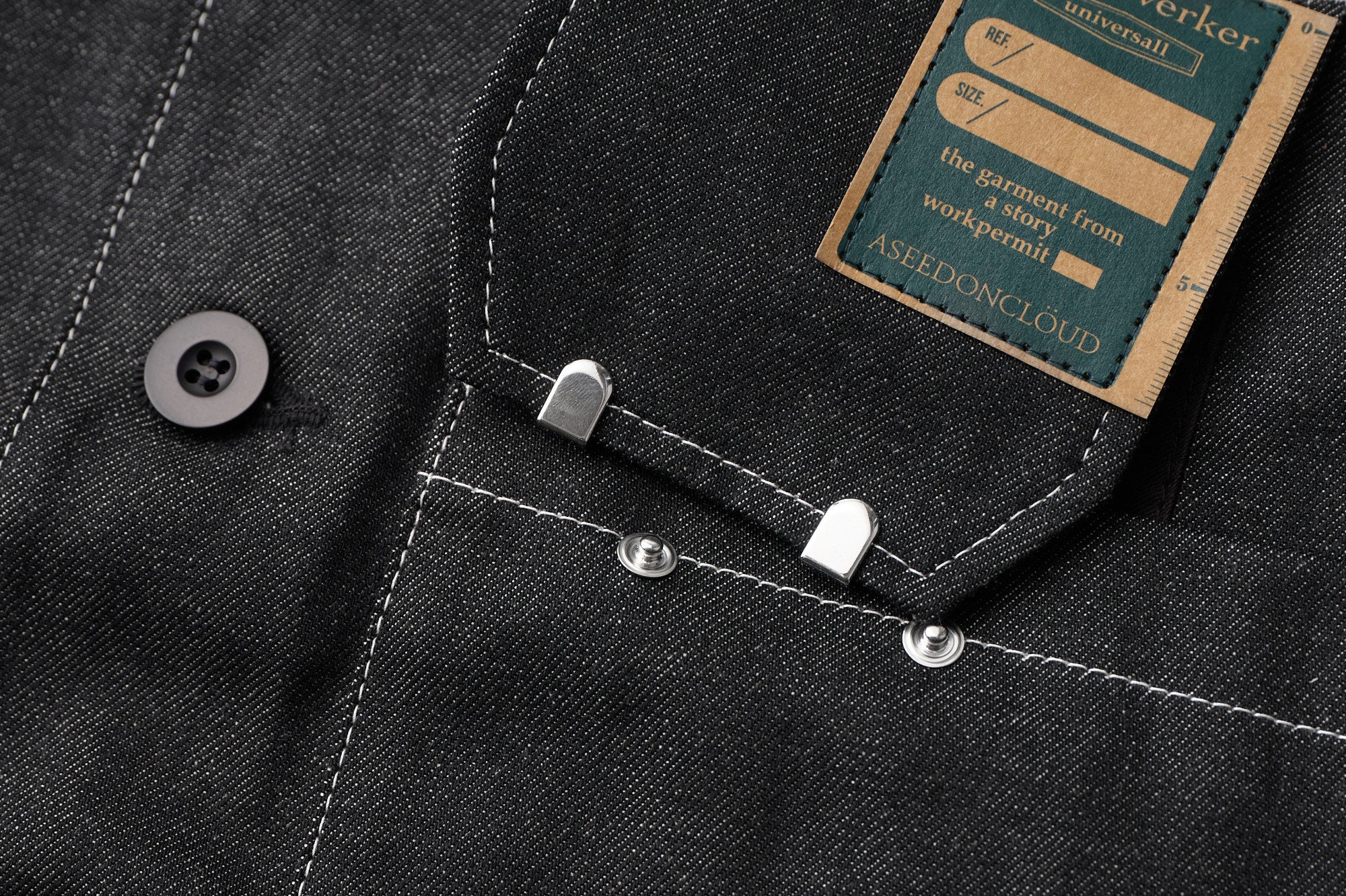 HW HW blouson Black Denim｜ASEEDONCLOUD