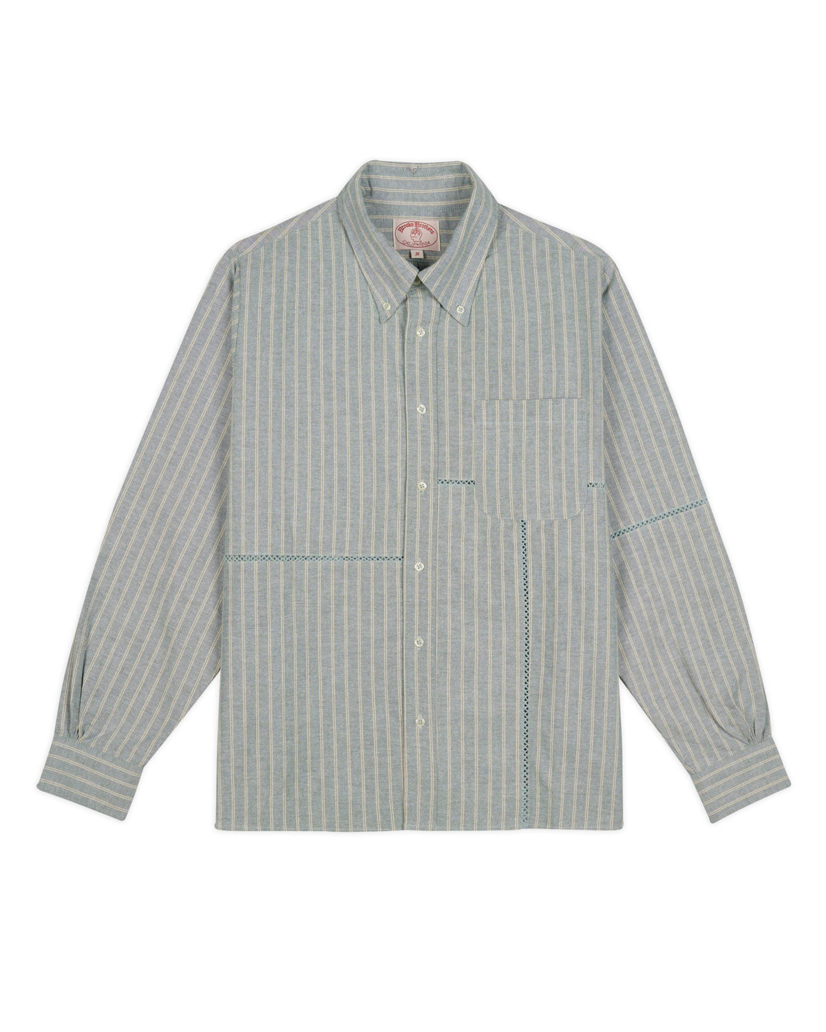 Brooks Brothers California Patchwork Oxford Button Up Shirt