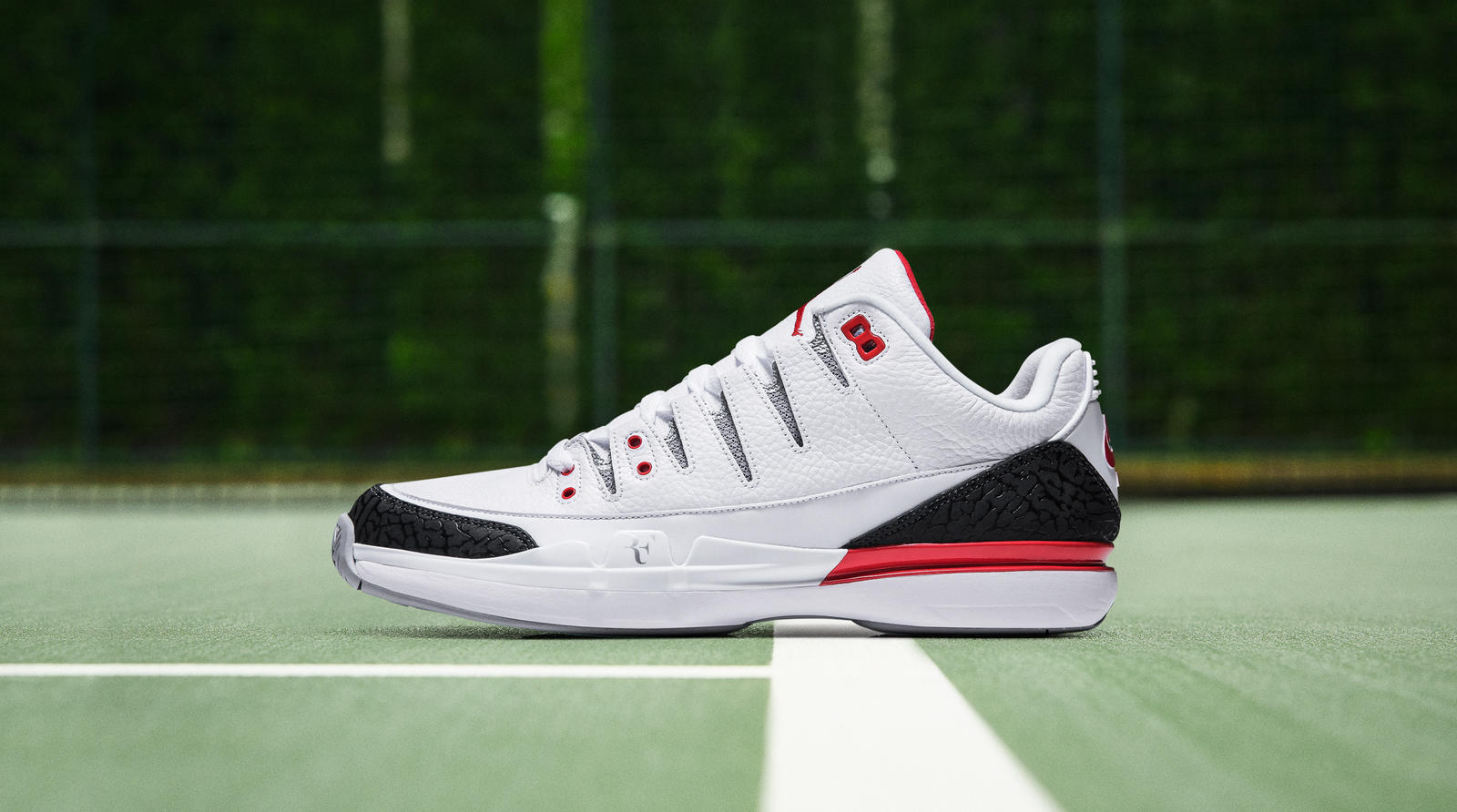 The Nike Zoom Vapor RF x Air Jordan 3 is Coming Back in 'Fire Red