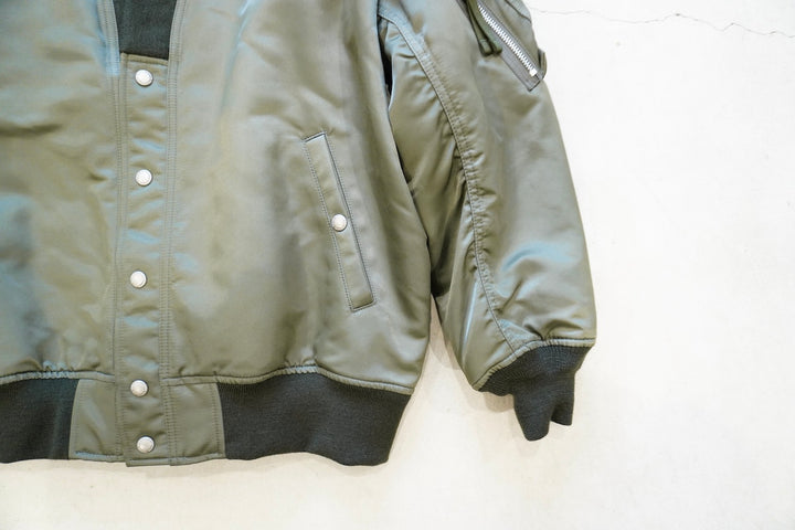 COMME des GARCONS HOMME ナイロン ノーカラージャケット MORE SALE! <40% OFF>COMME des GARCONS HOMME / 綿ナイロン