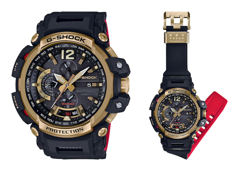 ついにお目見え！ G-SHOCK 35周年記念モデルは、ラグジュアリー度満点