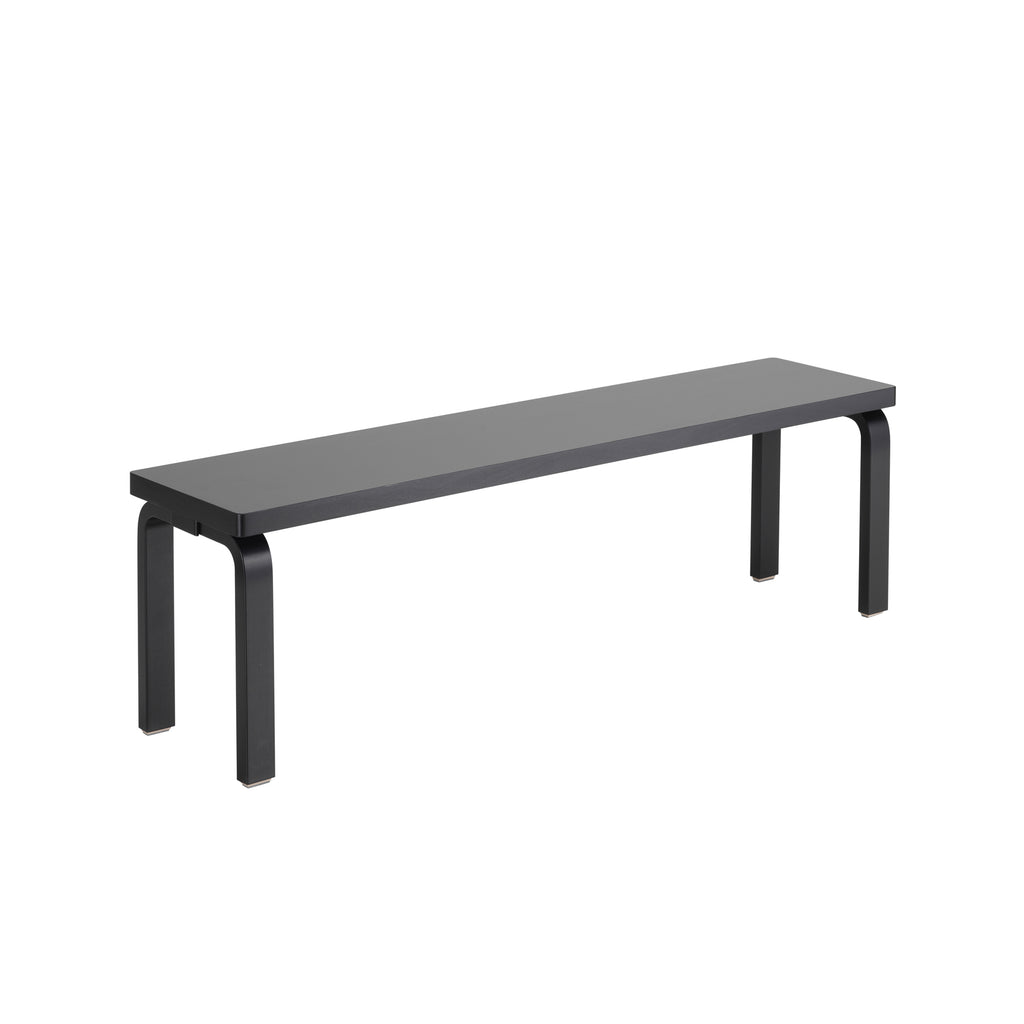 ベンチ 168B ブラック ラッカー ソリッド トップ – Artek Tokyo Store