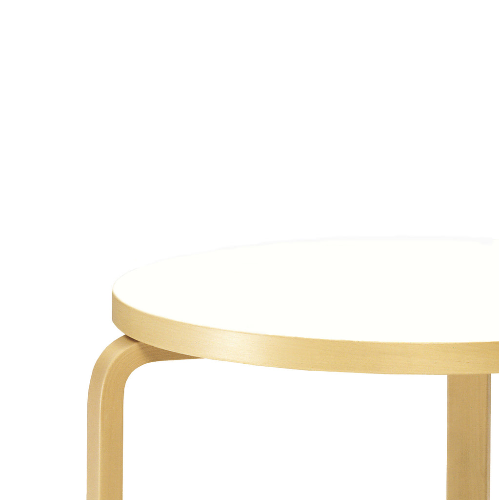 テーブル 90C（d. 60）ホワイト ラミネート – Artek Tokyo Store
