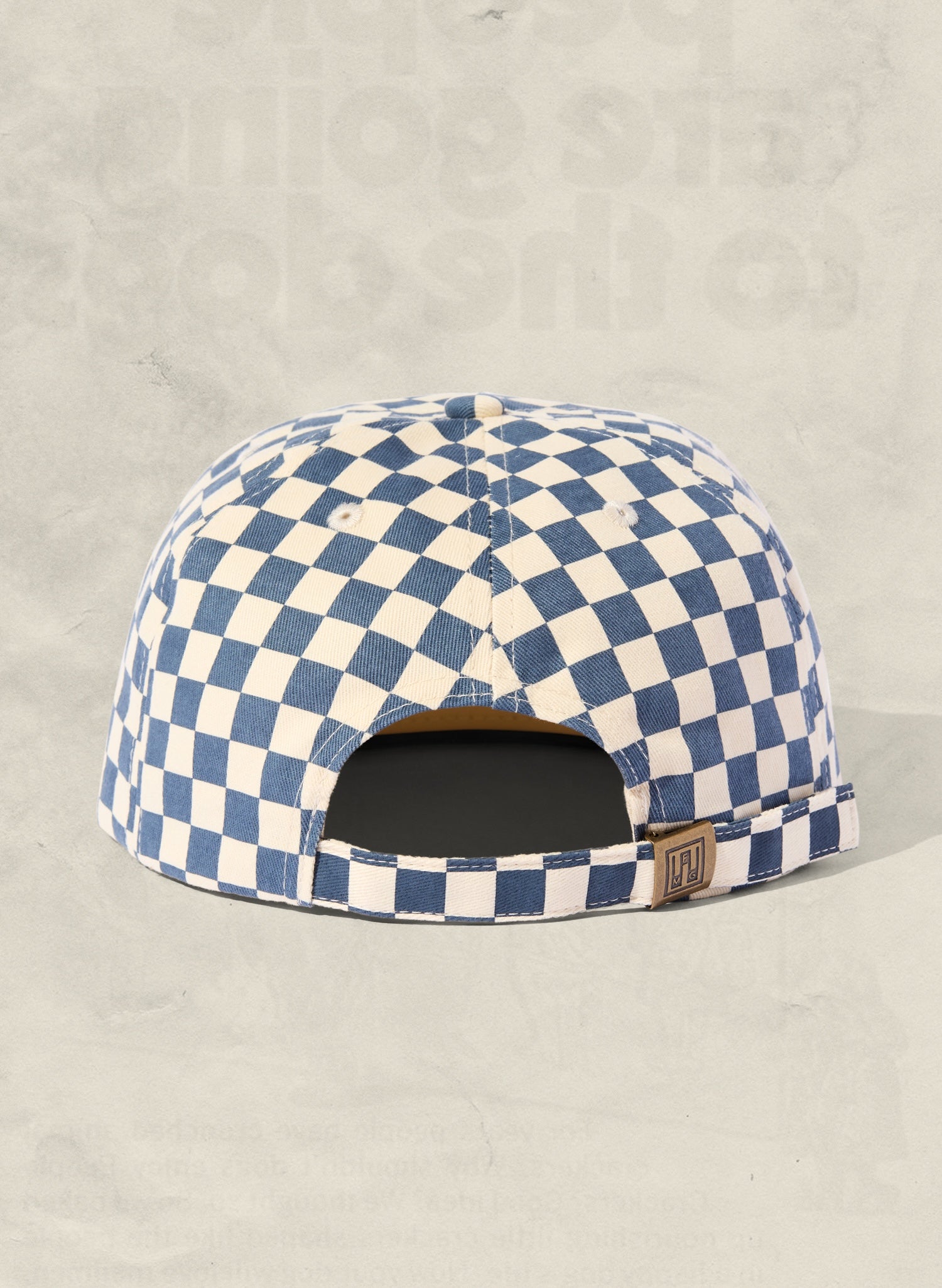 Checkerboard Field Trip Hat™ | Vintage 5-Panel Cotton Cap | WELD MFG