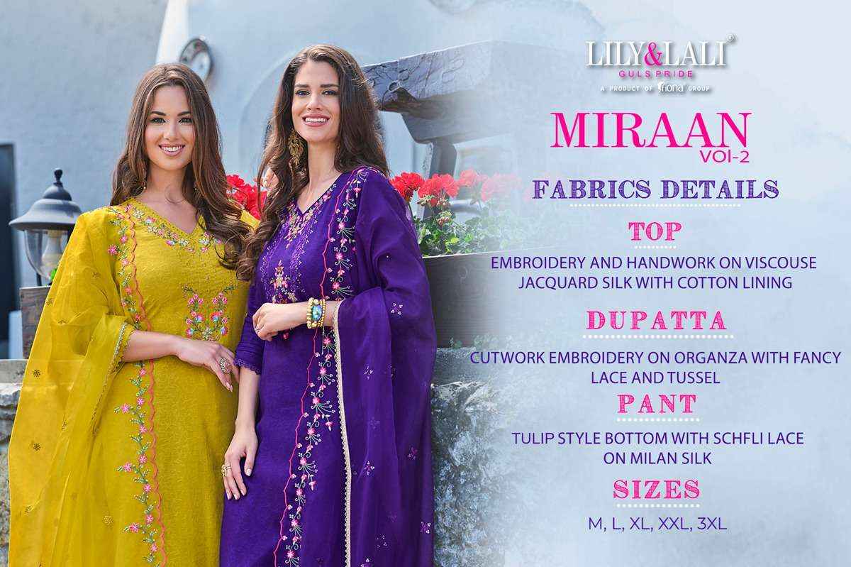 Lily & Lali Miraan Vol 2 Viscose Kurti Combo Wholesale Ladies