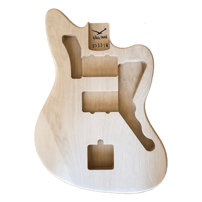 Alder Jazzmaster Style Guitar Body Unfinished | White Stork