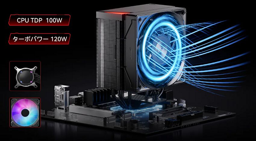 MINISFORUM BD795M、Ryzen 9 7945HXをビルトインするM-ATX
