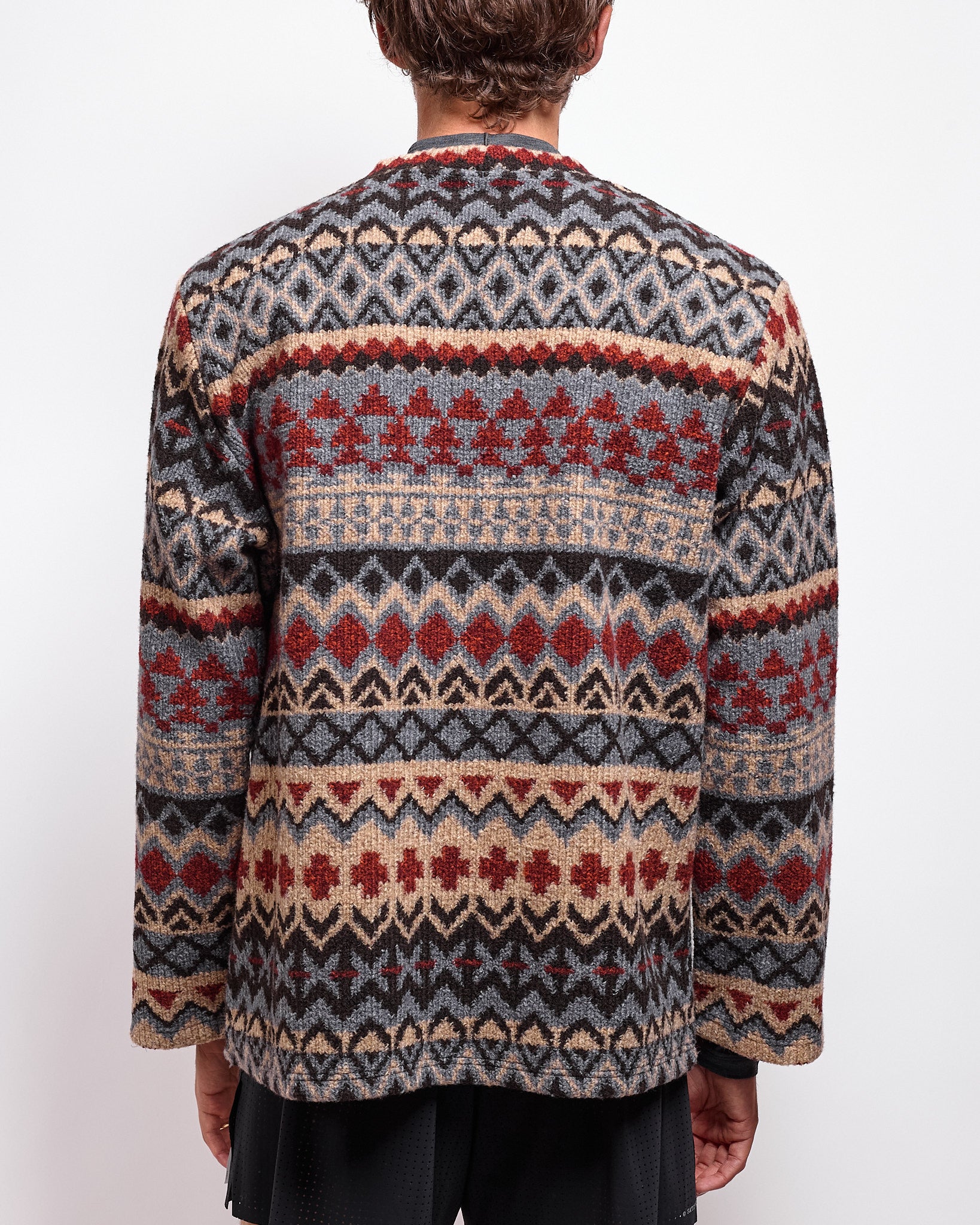 Jacquard Knit Crew Neck in Fair Isle ~ Windthrow