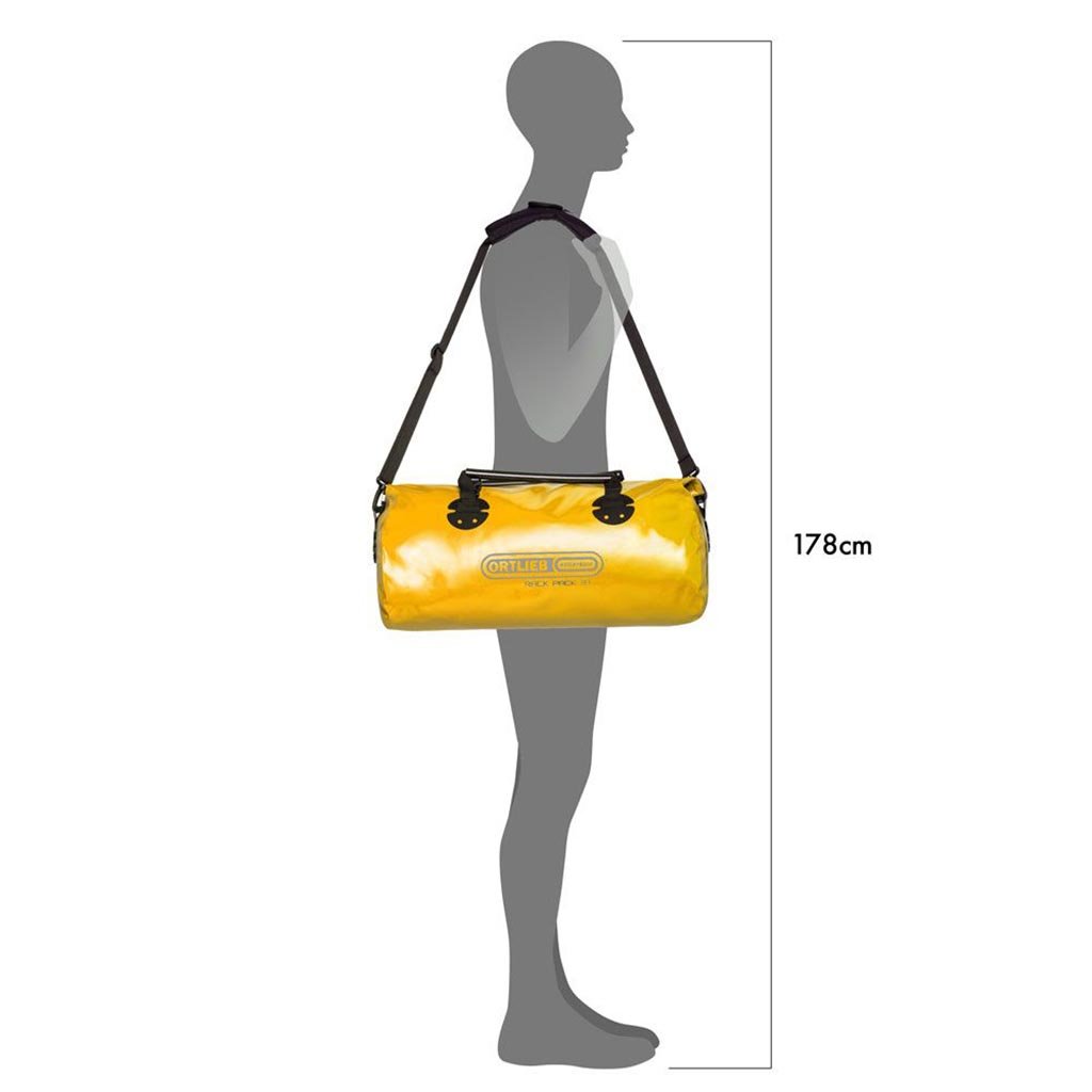 ORTLIEB | Rack Pack 31L | Waterproof Kitbag | Yellow | WildBounds