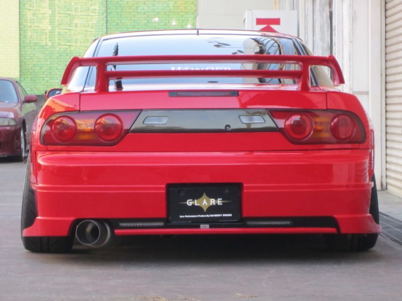 RPS13 後期 180SX 純正リアウイング リアスポイラー ウイング 赤 S13