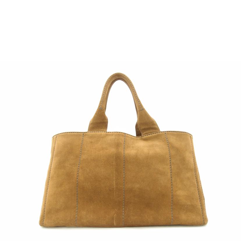PRADA プラダ トートバック ハンドバック 茶 レディース/ブランド