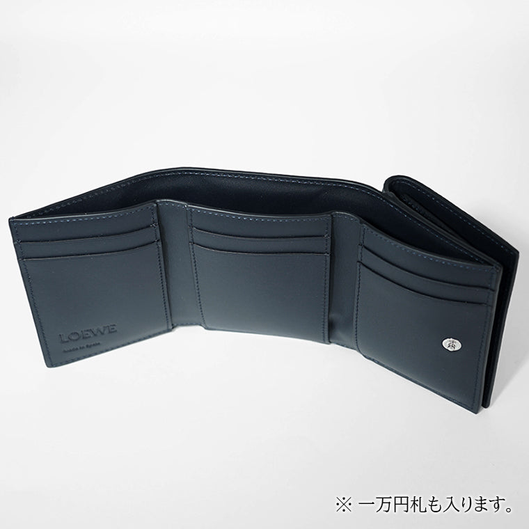 ロエベ LOEWE メンズ 3つ折り財布 ネイビー – WORLDCLUB1989