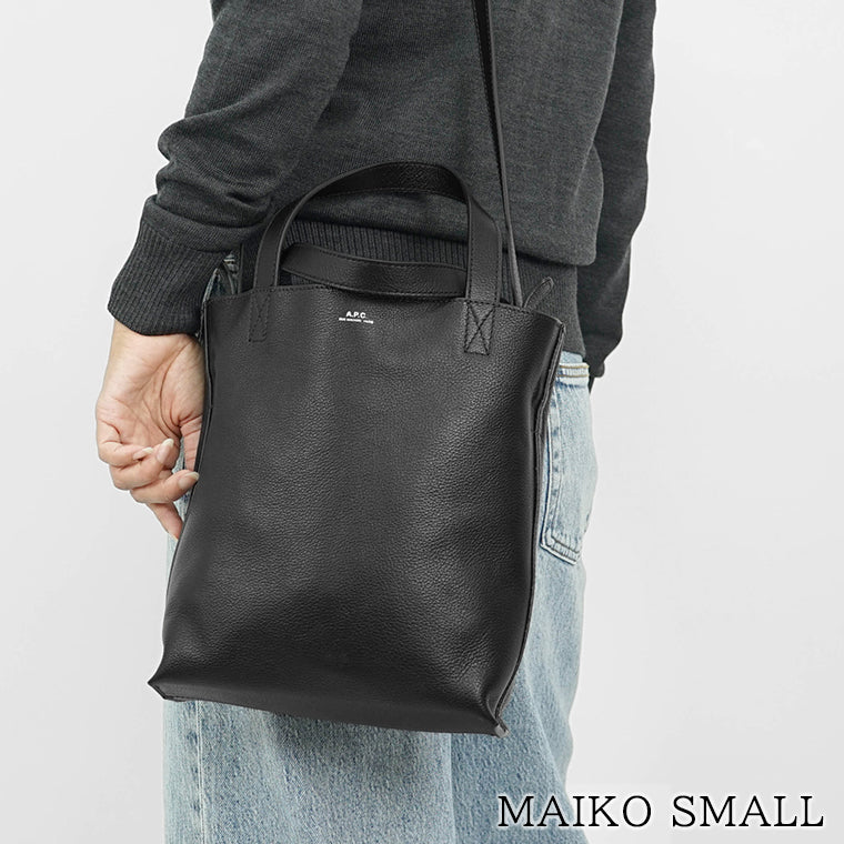 アーペーセー A.P.C. レディース メンズ トートバッグ ブラック
