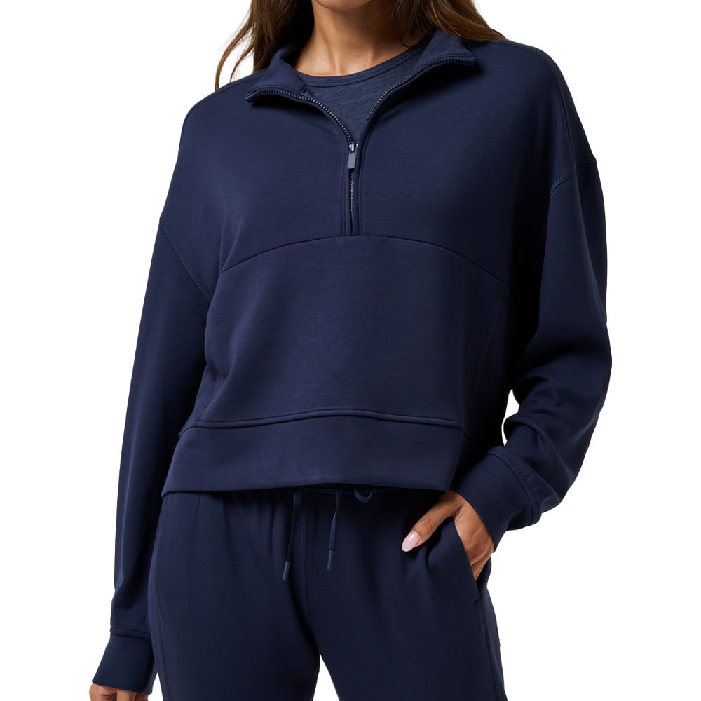 Zero Restriction Women's Renae 1/2 Zip Mock - Worldwide Golf Shops