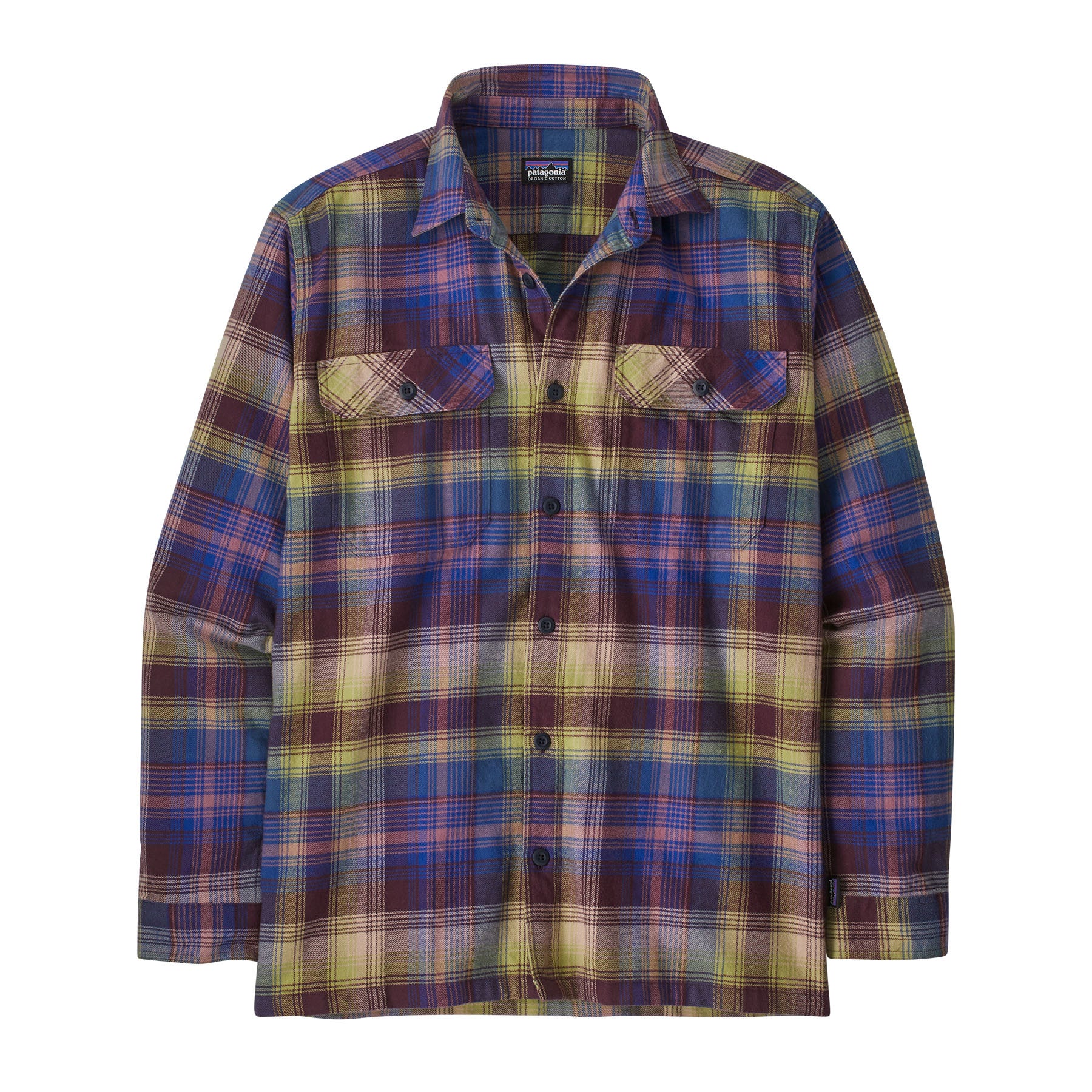 Men's Long-Sleeved Organic Cotton Midweight Fjord Flannel Shirt