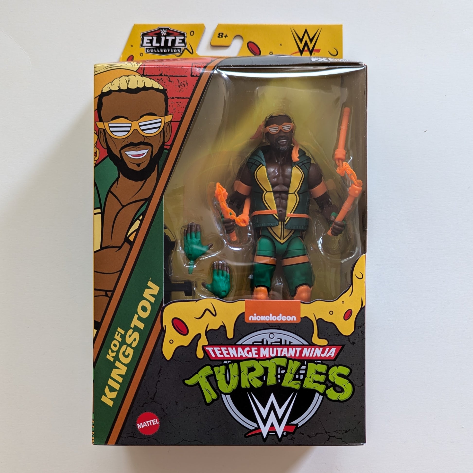 2024 WWE x TMNT Mattel Elite Collection Series 1 Kofi Kingston