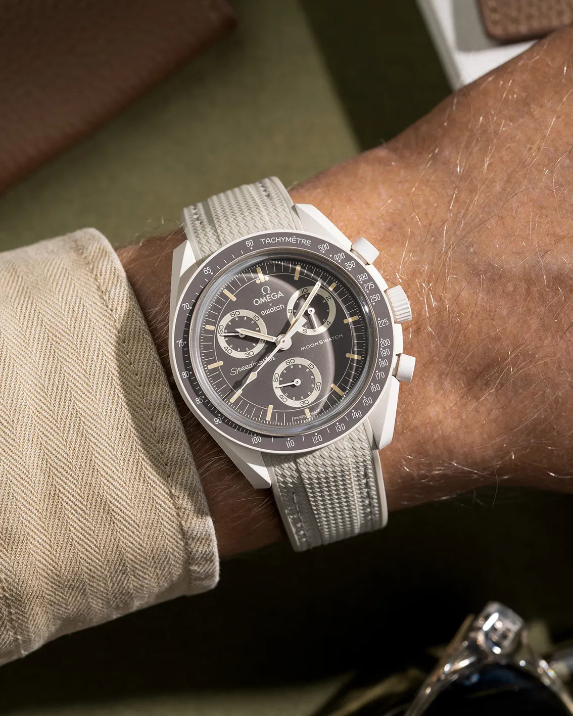 Straps for Omega X Swatch MoonSwatch Mission On Earth - Desert