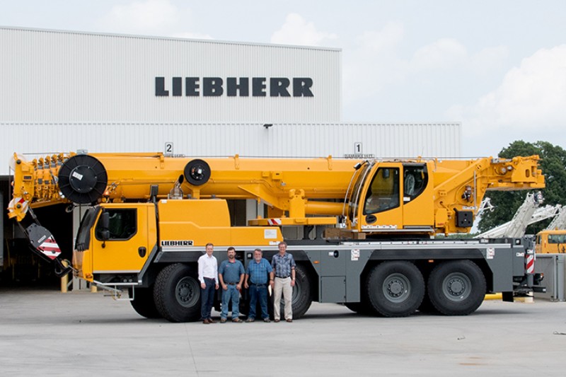 Prillaman's Crane & Rigging Co. adds Liebherr LTM 1090-4.2 mobile