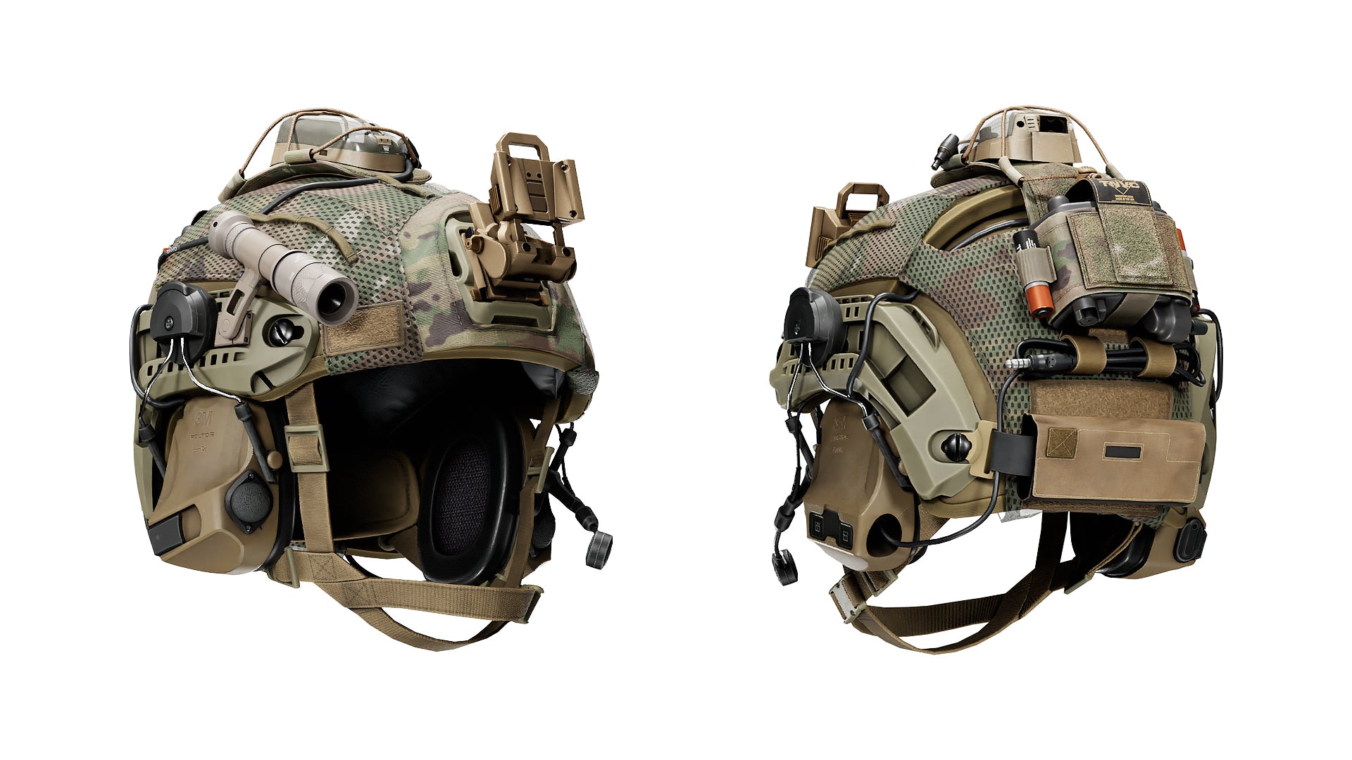 AIRFRAME HELMET - Low Poly 3D Model | Game-Ready Asset | 3DMA