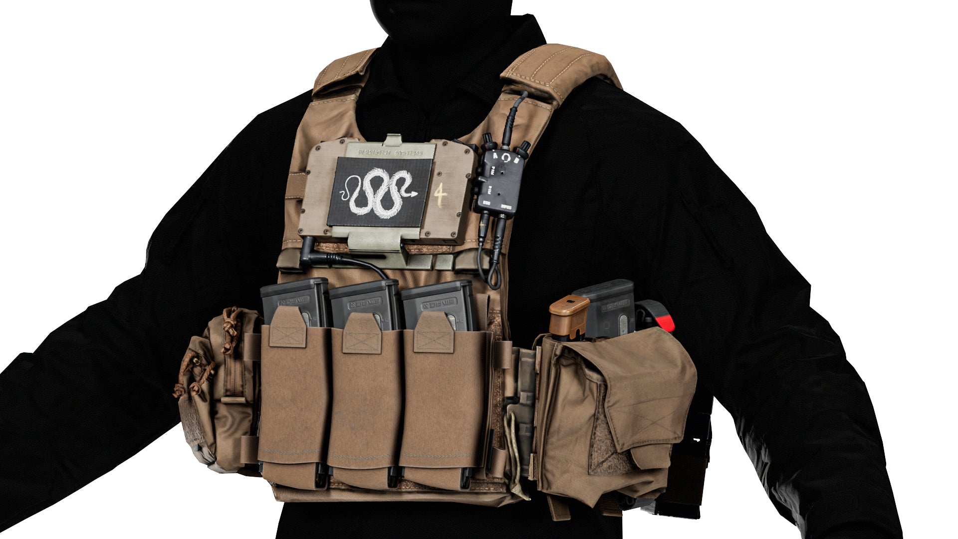 SPIRITUS SYSTEMS JSTA POUCH - Low Poly 3D Model | Game-Ready Asset