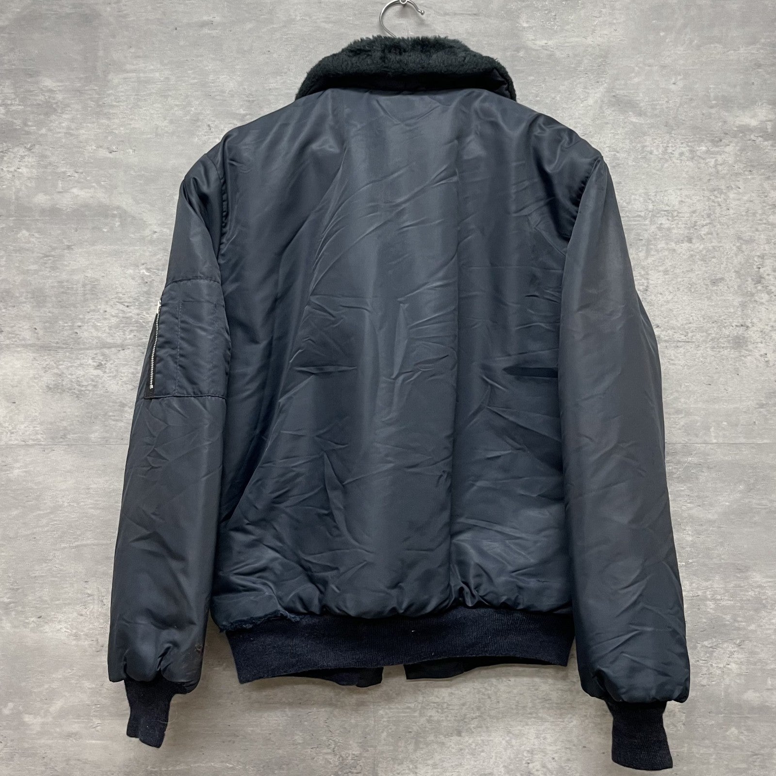 60s 70s vintage B-15タイプ SWIFTジップ フライトジャケット 裏ボア
