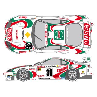 SHUNKO 1/24 カストロール スープラ 1997 デカール タミヤ対応