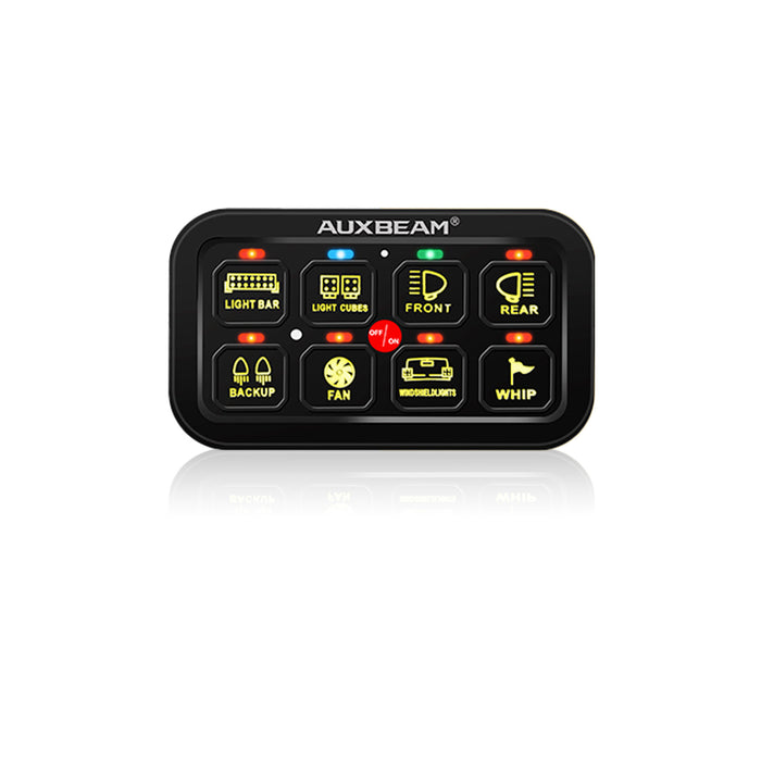 Auxbeam 8 Gang RGB Switch Panel Kit — 4Runner Lifestyle