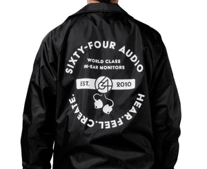 Black Windbreaker – 64 Audio